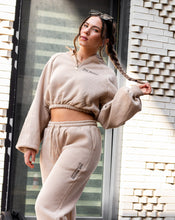 Load image into Gallery viewer, Cropped Lounge Sweatsuit