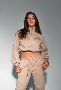 Cropped Lounge Sweatsuit