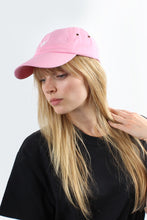 Load image into Gallery viewer, Dad Hat baby pink - white logo